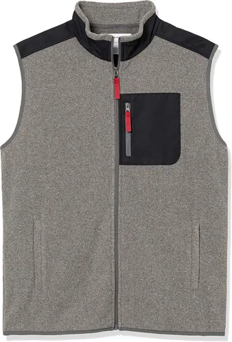 Vista 6 de Tienda Essentials Men's Full-Zip Polar Fleece Vest (Available in Big & Tall)