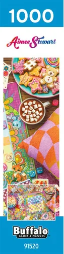 Vista 6 de Buffalo Games - Aimee Stewart - Kitschy Game Night - 1000 Piece Jigsaw Puzzle for Adults - Challenging Puzzle Perfect for Game Nights - Finished