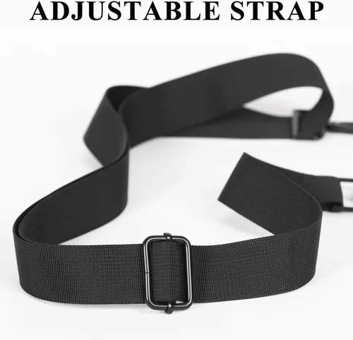 Vista 8 de Funda para laptop de 15.6 pulgadas, resistente al agua, funda de transporte para laptop, correa de hombro, maletines para computadora compatible