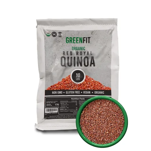 Vista 6 de OA QUINOA Now Greenfit Quinua Tricolor Orgánica Royal (5 Lb)