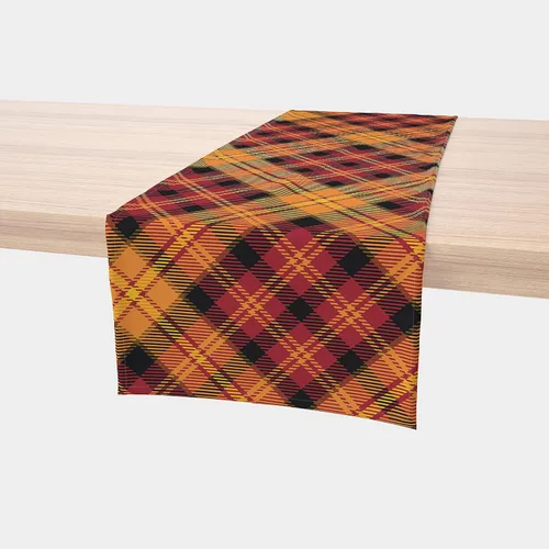 Vista 3 de Fabric Textile Products Servilletas de tela de cosecha de otoño Cuadros de 18 x 18 pulgadas Resistente a las manchas para un fácil cuidado