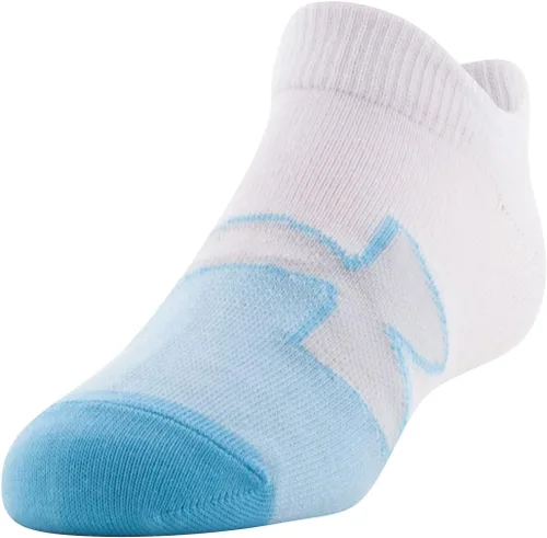 Vista 59 de Under Armour Calcetines ligeros invisibles Essential 2.0 para niños (paquete de 6)