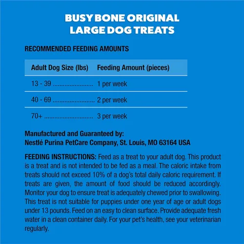 Vista 7 de Purina Busy Bone Dog Chew - Bocadillos para perros