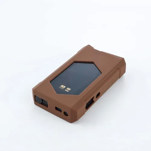 Vista 3 de Funda protectora de silicona suave para reproductor de música FiiO M17 (marrón)