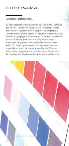 Vista 18 de Liquitex - Pintura en aerosol Professional, 12 oz (400 ml), Azul brillante