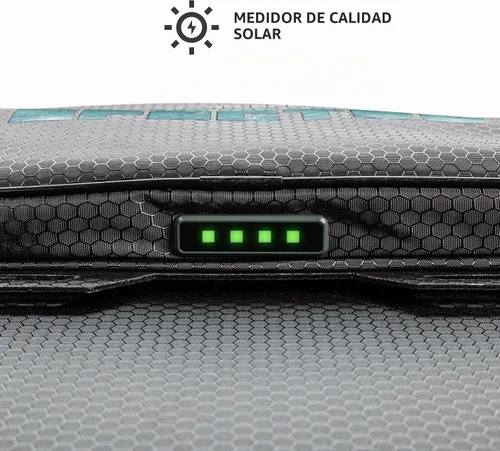 Vista 5 de Dark Energy Spectre - Panel solar plegable de 56 W Salida USB-C y USB-C para carga Ultraduradero, IPX7 impermeable, diseño encadenable, potencia
