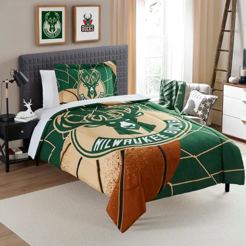 Vista 41 de Juego de edredón con licencia oficial de la NBA de Boston Celtics de Northwest – Ropa de cama con logotipo del equipo de la NBA – Juego de cama