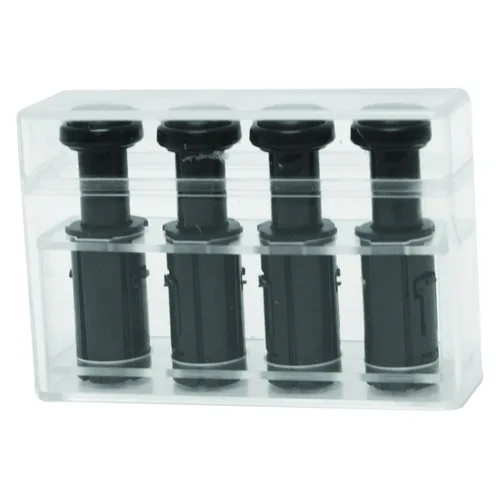 CanDo 10-3755-4 Digi-Flex Multi 4 Botón de dedo adicional con caja, X-Heavy, negro