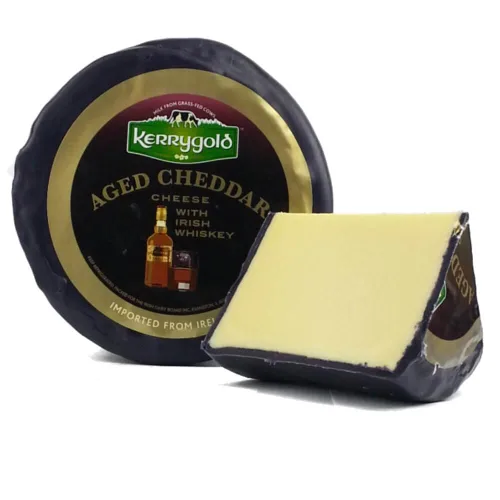Cheddar envejecido con whisky irlandés (1 libra)