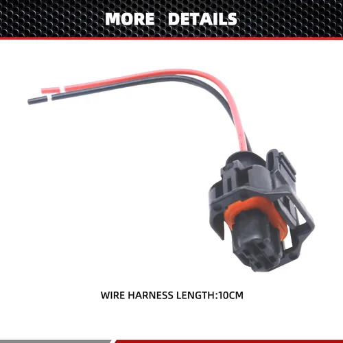 Vista 5 de Conector del sensor de temperatura del refrigerante del motor HiSport S1024 Compatible con Buick, Cadillac, Chevrolet Chevy, GMC, Hyundai, Kia