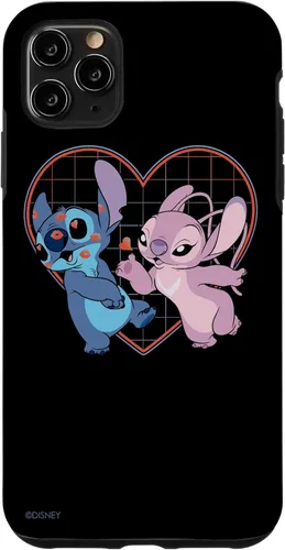 Vista 13 de Disney Lilo and Stitch Angel Heart Kisses - Carcasa para iPhone 17