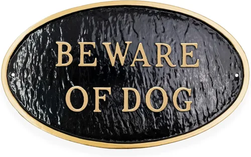 Vista 4 de Montague Metal Products - Placa ovalada de pared o césped con revestimiento en polvo - Resistente a los rayos UV - Fácil de instalar