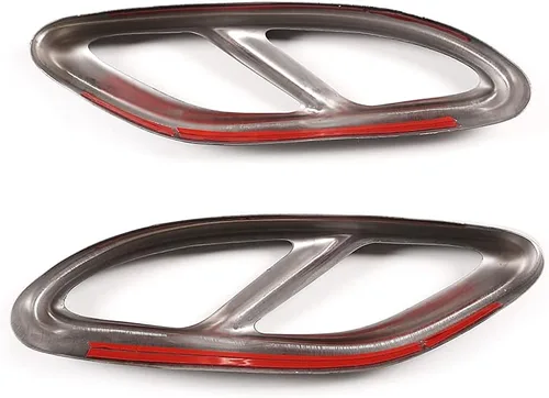 Vista 7 de YIWANG Accesorios decorativos para automóvil para Mercedes Benz A B C E Class 2014-2021/GLE GLC GLS CLS CLA W166 X253 X166 C257 2015-2021