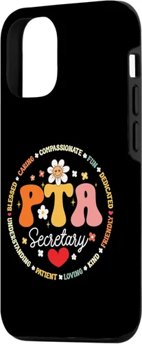 Vista 2 de iPhone 15 Parents Teacher Association Team Supporter PTA Secretary Case