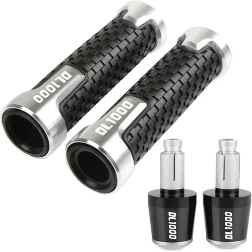 Vista 10 de Contrapeso para Suzuki DL1000 DL 1000 VSTROM V Strom 2002-2016 2015 2014 2013 2012 Manillar de la motocicleta Agarraderas Manillar Tapas Extremo