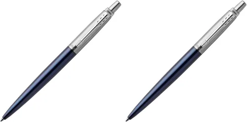 Vista 8 de PARKER 1953346 Bolígrafo Jotter, negro, CT, punta media, a base de aceite, caja de regalo