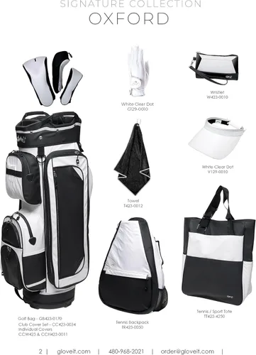 Vista 6 de Glove It Bolsa de golf para mujer, bolsa de carrito de golf ligera para mujer