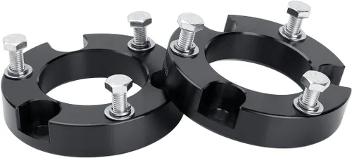 Vista 9 de Dynofit Kit de elevación de nivelación de 2 pulgadas para Tundra & Sequoia, espaciadores de puntal de suspensión delantera de 2" para 2007 2008 2009