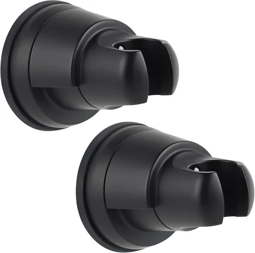 Vista 10 de iFealClear Soporte de cabezal de ducha con ventosa al vacío, soporte de cabezal de ducha de mano extraíble, soporte rociador de cabezal de ducha