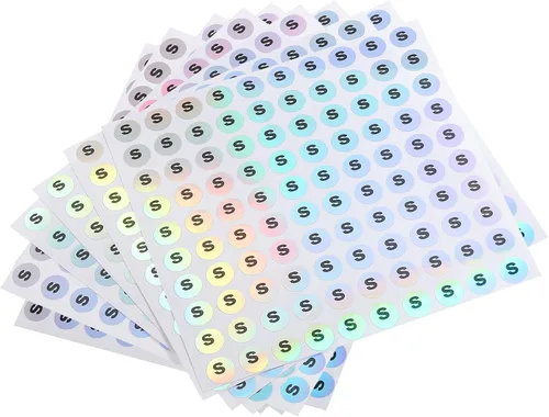 Vista 46 de MECCANIXITY Adhesivos con letras mayúsculas láser, letras mayúsculas de 3/8 pulgadas, letras del alfabeto E redondas, calcomanías reflectantes