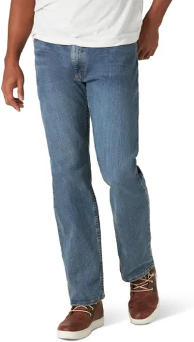 Vista 6 de Wrangler Authentics - Jeans de ajuste estándar y pretina Comfort Flex, para hombre
