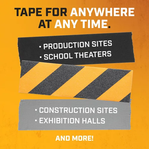 Vista 8 de Lockport Cinta Adhesiva Blanca para Gaffer de 2 pulgadas x 45 yardas - Cinta Gaff Blanca Profesional - Sin Residuos, Resistente al Agua, No