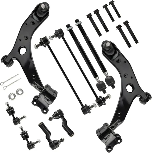 Vista 47 de KAC Kit de suspensión de brazo de control superior delantero apto para Honda Civic 1996-2000 con barra estabilizadora de rótula barra