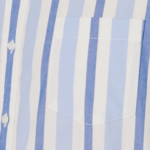 Vista 8 de Tienda Essentials - Camisa de popelina de manga corta y ajuste regular para hombre