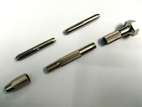 Vista 2 de Tornillo de taladro de cabeza giratoria de alta precisión: tornillo de banco de 0 a 0.110 in herramienta de joyería