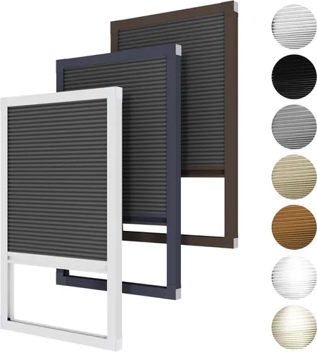 Vista 8 de Persianas celulares opacas sin cordones, persianas de tragaluz para ventanas, persianas de techo para el hogar, oscurecimiento de la habitación