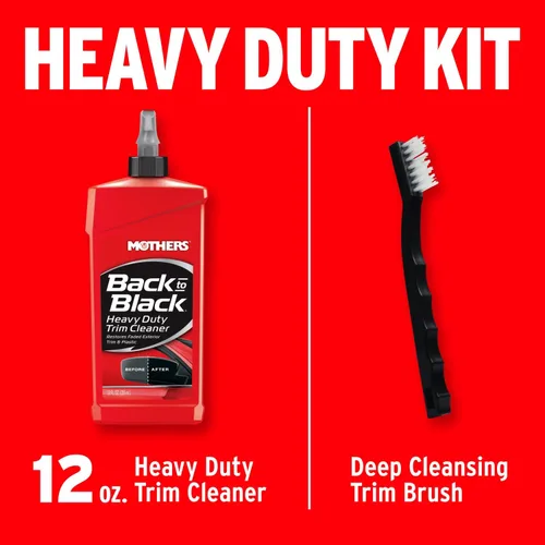 Vista 7 de Kit limpiador de molduras Mothers Back-to-black, alta resistencia