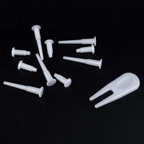 Vista 4 de Aster Juego de adaptador de clavija de tapón de aire para pelota de yoga, kit de reemplazo de enchufe de bola de ejercicio