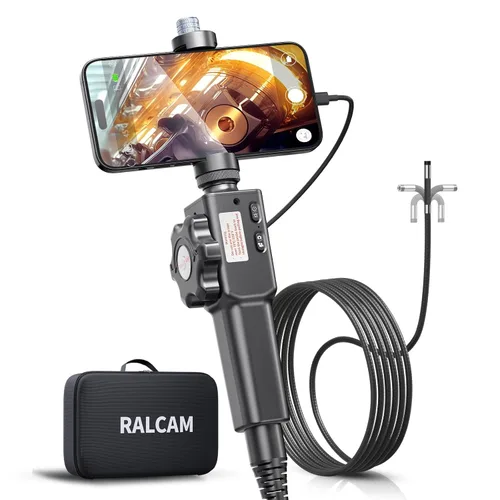 Vista 10 de Ralcam Boroscopio articulado bidireccional para iPhone y Android