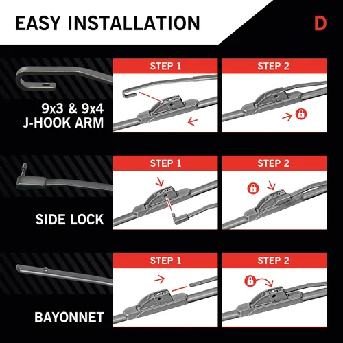 Vista 10 de TRICO Silicone Ceramic™ (90-160) - Escobillas limpiaparabrisas de repuesto automotrices de 16 pulgadas para mi automóvil, escobilla tipo viga súper