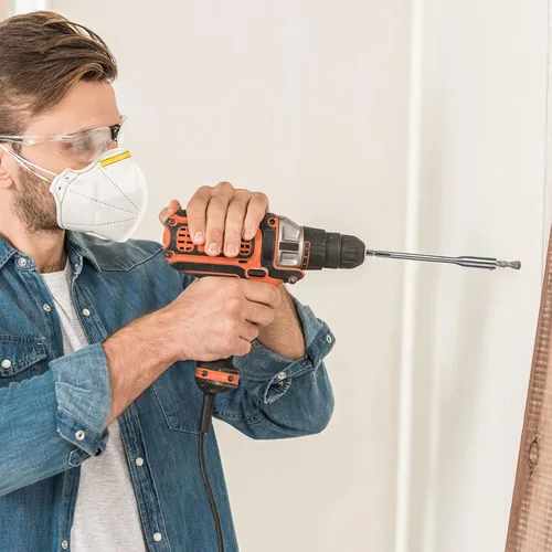 Vista 4 de Hotop 4 piezas de brocas de extensión de 1/4 de pulgada, juego de brocas de pala para madera, extensión de broca de pala de madera, 6 y 12 pulgadas