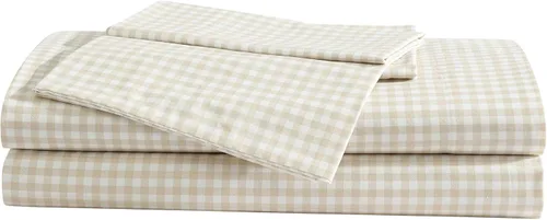 Vista 25 de Eddie Bauer - Juego de sábanas individuales XL, sábanas de percal de algodón, sábanas frescas y crujientes, ideales para dormitorio