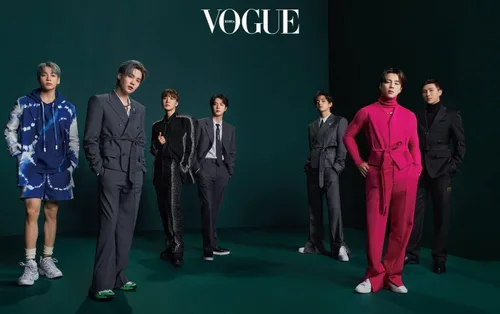 Vista 2 de REVISTA VOGUE COREA MAGAZINE ENE 2022 BTS (A ver.) (GQJAN22)