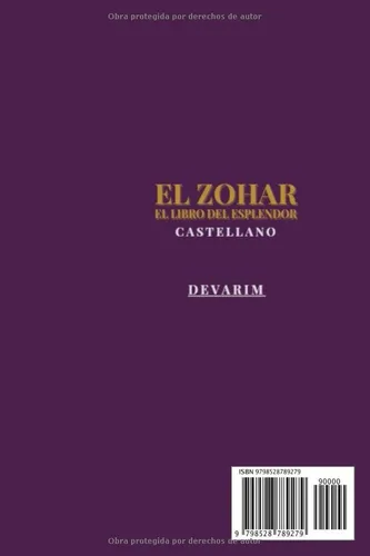 Vista 2 de El Zohar- El Libro del Esplendor Castellano. Tomo VI. Devarim (Spanish Edition)