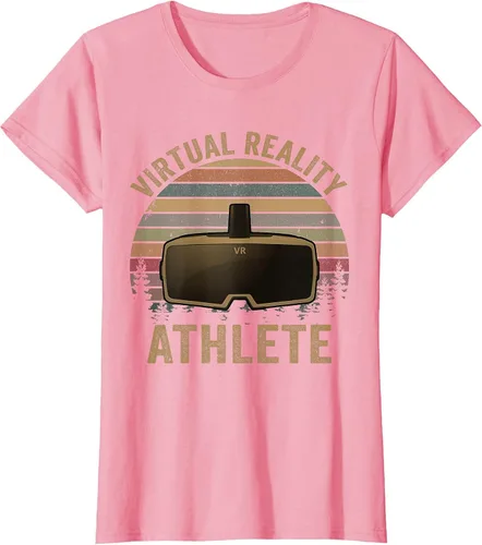 Vista 69 de Virtual Reality Athlete for VR Gamers Camiseta Asphalt Grey