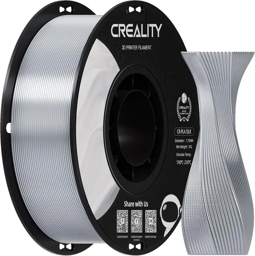 Vista 41 de Creality - Filamento de PLA de 1.75 mm para impresoras 3D, carrete de 1 kg (2.2 libras), alta tenacidad sin deformación, precisión dimensional