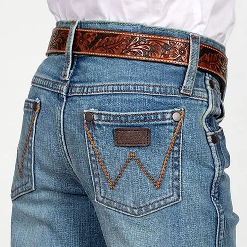 Vista 4 de Wrangler jean original de hombre de corte suelto