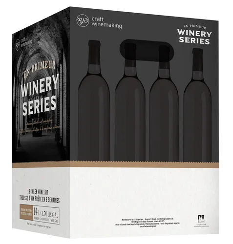 Vista 3 de RJ Spagnols Super Tuscan con Skins En Primeur Kit de vino de 6 galones