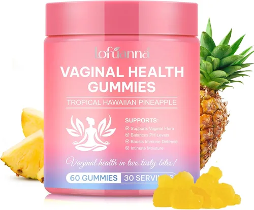 Probióticos vaginales fuente de gomitas femeninas, equilibrio de pH, gomitas de equilibrio femenino para mujeres, probióticos para mujeres salud