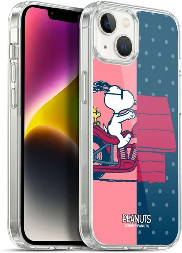 Vista 111 de Head Case Designs Officially Licensed Peanuts Charlie & Woodstock Nap Halfs and Laughs Gel Case [Military Grade Protection] Compatible with Apple