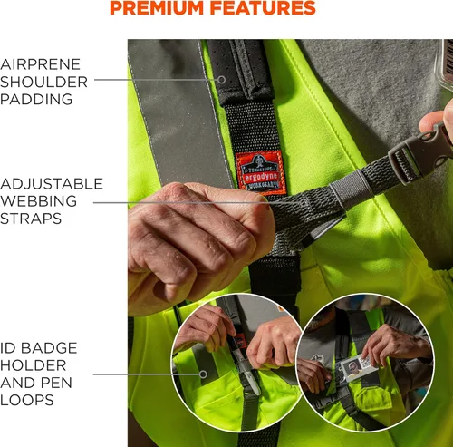 Vista 4 de Ergodyne Squids 3138 - Arnés acolchado para escáner de código de barras, cordón de anclaje para escáneres de código de barras, diseño de separación