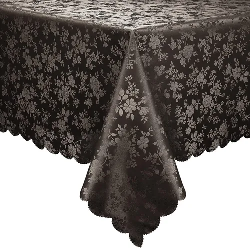 Vista 11 de Smiry Square Table Cloth, Waterproof Heavy Duty Vinyl Tablecloths, Wipeable Washable Table Cover for Kitchen and Dining Room (Baby Blue, 54" X 54")