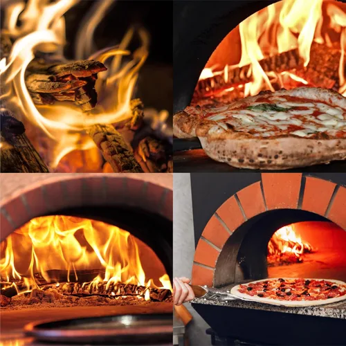 Vista 6 de Pizza Stix - Estufa de madera para horno de pizza, 12 pulgadas, 100% madera de roble seca al horno, ideal para: cocinar pizza, asar a la parrilla
