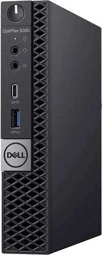 Vista 2 de Dell Computadora de escritorio Micro OptiPlex 5060 Hexa Core Intel i5 (3.2) 8 GB DDR4 RAM 250 GB SSD de estado sólido Windows 11