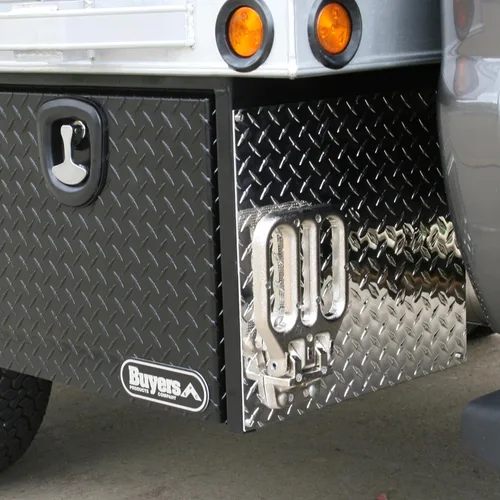 Vista 4 de Buyers Products FS2797CH escalera plegable (escalera plegable con Junta de Plástico)