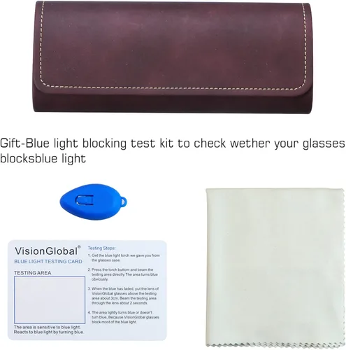 Vista 6 de Funda rígida para gafas y gafas de sol para hombres mujeres y niños